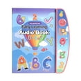 thumbnail image 3 of Yinanstore English Learning Talking Book Early Learning Audio Book Talking Activity Preschool for Kids 3 4 5 6 Years Old Educational Toy Pink, 3 of 8