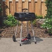 Expert Grill 17.5 Inch Charcoal Grill with Wheels and Adjustable Dampers