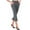 Dark Gray, variant on CFLVAEK Dressy Casual Capri Pants for Women with Pockets Slimming High Waistd Office Business Capris Comfy Flare Leg Slacks Solid Color Purple XL