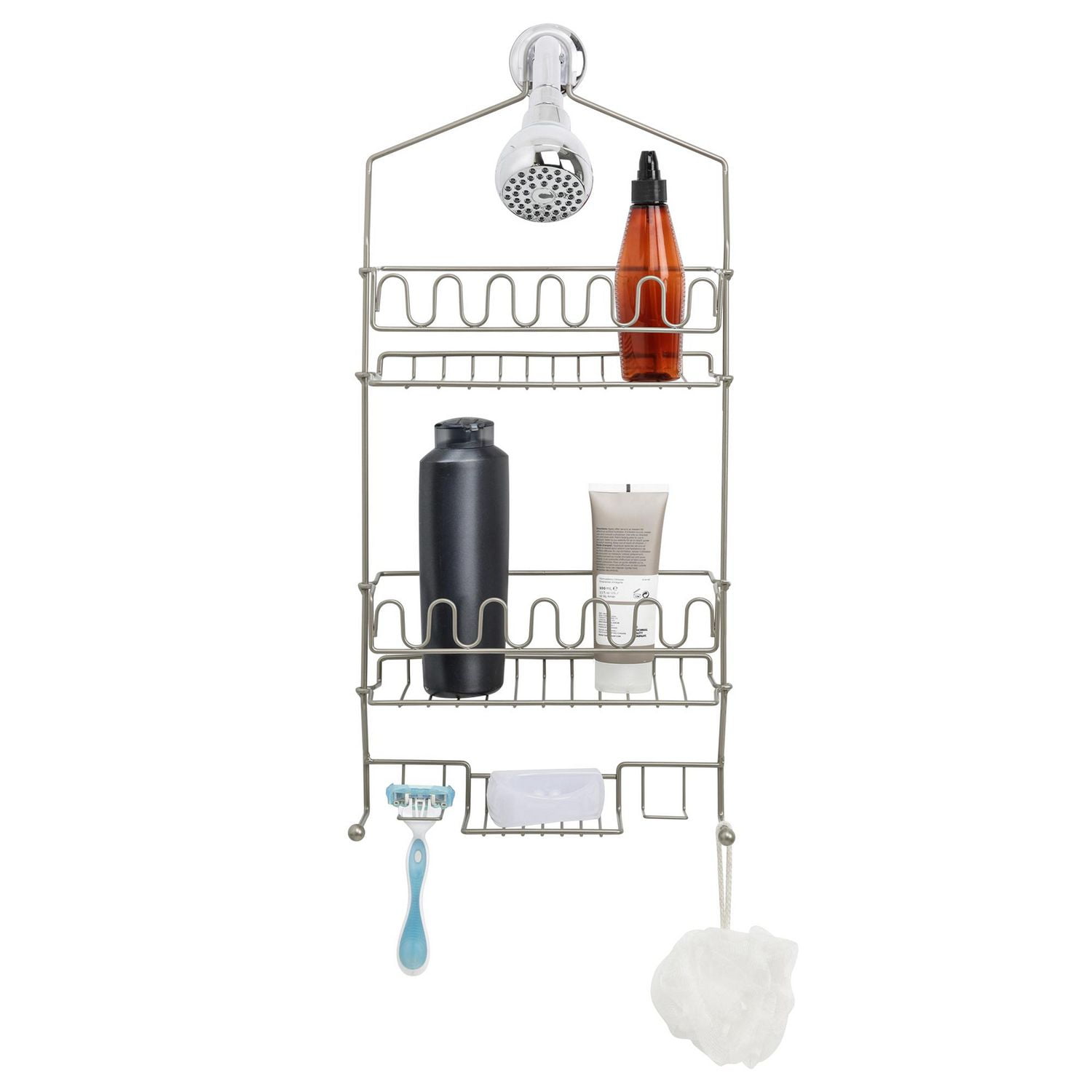 era Transition Shower Caddy Warm Silver