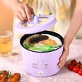 thumbnail image 7 of HIBIBUD 2-Cup Mini Electric Rice Cooker,Purple - Energy Saving,Compact Mini Rice Cooker Small Kitchen,Electric Rice Cooker, 7 of 7