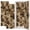 Color 3, variant on 2 Pcs School Locker Magnetic Wallpaper 12" x 36" Autumn Maple Leaves Watercolor woodland Tree Trunk Earthy Tones Reusable Removable Locker Accessories Back to School Supplies