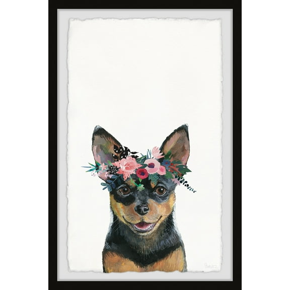 Parvez Taj Little Miss Friendly Framed Wall Art