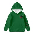 thumbnail image 2 of Byoo Tween Girl Hoodie Paw Print Oversized Full Sleeved Hoody Sweatshirt Outdoor with Pocket Relaxed Fit Kids Top, 2 of 3