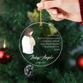 thumbnail image 1 of Custom Baby Angel Memorial Ornament - Personalized Infant Loss Keepsake - Personalized Mis - As Picture - 3-Pack, 1 of 1