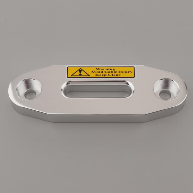 Hawse de Aleación de Aluminio Universal para Guía de Cuerda de Cabrestante Sintético de 3000 LBS ATV UTV SUV Yotijar Guía de la cuerda del cabrestante
