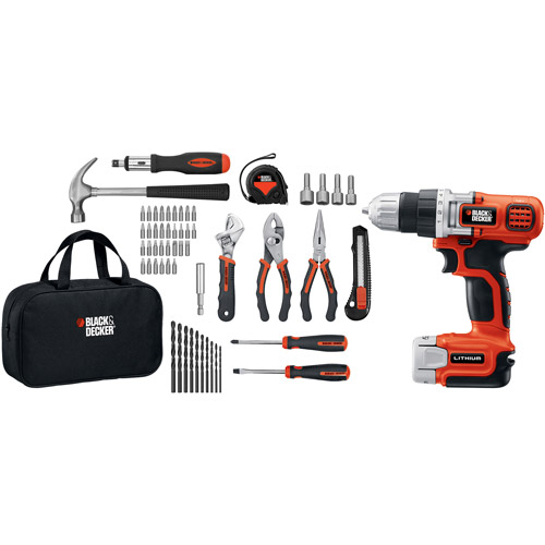 Black & Decker 20V 2Kit Impact Driver and Drill with 2 Batteries
