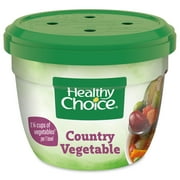 Healthy Choice Country Vegetable Soup, Microwave Bowl, 14 oz