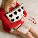 thumbnail image 4 of Funda de almohada bordada con corazón para el Día de San Valentín | Funda de cojín decorativa | Funda de cojín de poliéster para sofá y dormitorio, 4 of 7