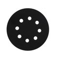 thumbnail image 1 of 5 Pouces 8 Trous Ultra-Mince Surface Protection Interface Pad pour Éponge Ponçage Pad, 1 of 7