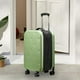 thumbnail image 3 of Maleta plegable, resistente a arañazos, agua y golpes, carcasa dura, maleta de viaje verde, carrito plegable, 3 of 8