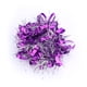 thumbnail image 3 of Adornos y accesorios con pompones y flores elásticas moradas para porristas, 3 of 3