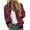 (Type 35)Wine, variant on Bomber Jackets for Women Winter Fashion Coats Lightweight Zip Up Jackets Dressy Casual