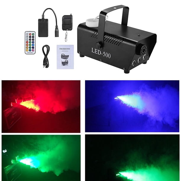 Eyector de humo de la de humo de 500w DJ con teledirigido para las fiestas de Halloween Colco Eyector de niebla de humo portátil