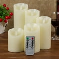 thumbnail image 3 of 4x Electric LED Candles Remote Control LED Tealight Pillar Taper Candle Remote Controller, 3 of 5