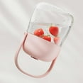 thumbnail image 3 of Portable Fruit Veggie Cup With Built In Fork Ice Leakproof Container For Kitchen Outdoor Indoor Use, 3 of 4