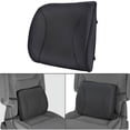 thumbnail image 2 of Motor Trend Lumbar Back Support, Portable Orthopedic Lumbar Back Support Memory Foam and PU Leather, 2 of 4