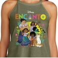 thumbnail image 3 of Disney's Encanto - Encanto Character Group - Juniors High Neck Tank Top, 3 of 5
