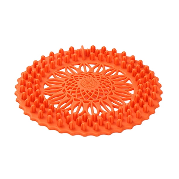 Cubre Pelo de Silicona para BañoCocina Tapón Filtro Catcher Ducha Pelo Cocina,Comedor y Bar