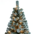 thumbnail image 4 of Naomi Home Pre-Lit Snow Frosted Artificial Spruce Christmas Tree-Size:9 Ft,Width:59", 4 of 6