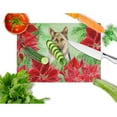 thumbnail image 2 of Caroline's Treasures German Shepherd Poinsettas Glass Cutting Board Large, 2 of 2