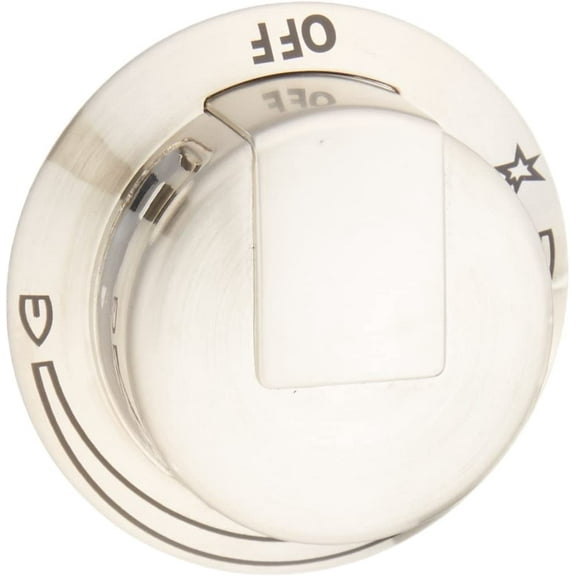 Electrolux Genuine OEM 318905202 Range Stainless Steel Burner Knob