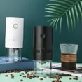thumbnail image 1 of Electric Coffee Grinder Professional Ceramic Core Portable Electric Mill Easy Clean Fast Charging Blue Light Indicator Kitchen Accessory, 1 of 7