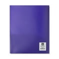 thumbnail image 6 of EKIDAZB Plastic Pocket Folders with Prongs with Fasteners, 1Pc Purple Poly Folder, Durable Pockets Folders with Brads, File Folders with Prongs for School, Home, and Office, Purple, 6 of 6