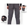 thumbnail image 3 of Endura Men's Hummvee Zip Off Cycling Pant Black, Small, 3 of 7