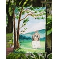 thumbnail image 3 of Carolines Treasures CK2557GF Under the Tree Shih Tzu Garden Size Flag, 3 of 3