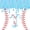 Light Blue T, variant on Manfei Cute Baseball Shower Curtain 72Wx72L, Cartoon Personalized Initial ABathroom Curtain, Light Blue A