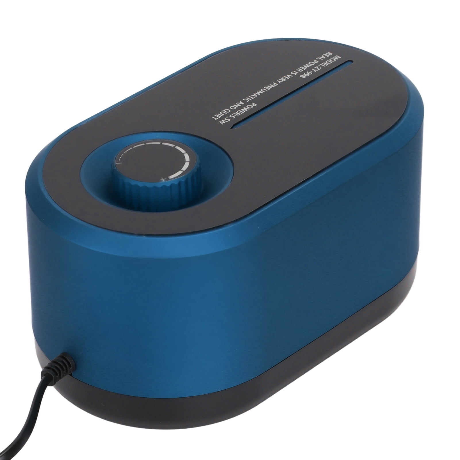 Riousery Aquarium Air Pump Adjustable Silent Powerful Fish Tank Oxygen Pump Aquatic Transport US Plug