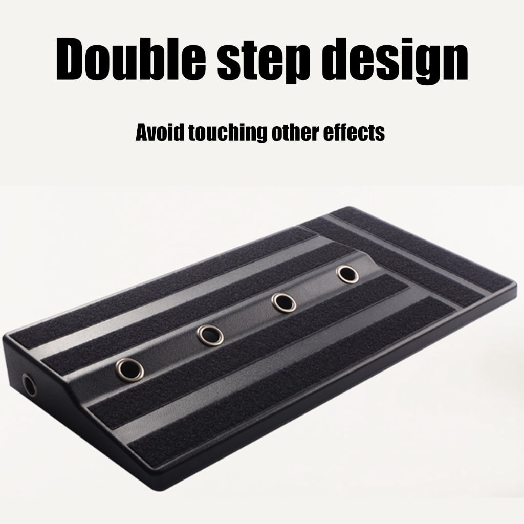 WINDLAND Guitar Pedalboard Case with Sticking Tape Pedal Accessories Guitar Pedal Panel