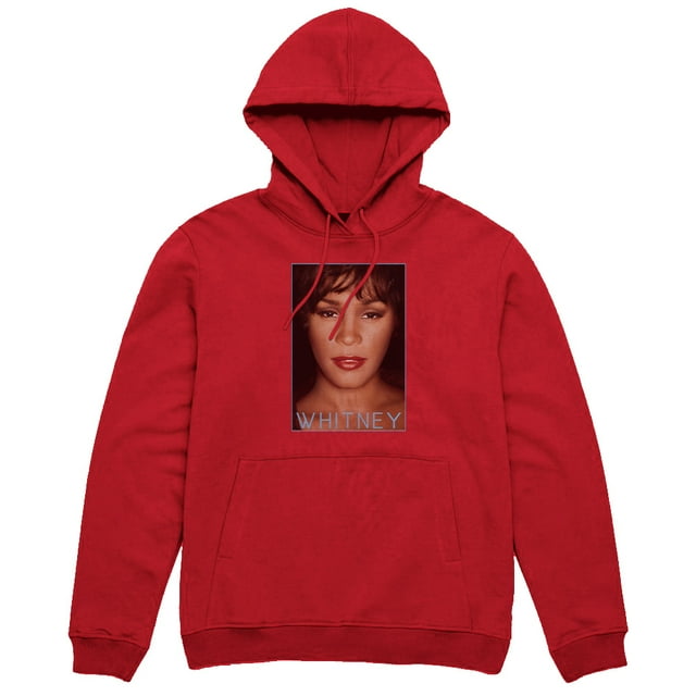 Philcos Whitney Houston Red Pullover Hoodie