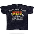 thumbnail image 2 of KISS Men's Road Crew 77 Tie Dye T-shirt Large Black, 2 of 2