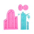 thumbnail image 4 of Advancent Fondant Mousse pastel decoración molde pastelería Sugarcraft molde antiadherente decorativo hornear moldes para cocina Herramientas y accesorios para hornear Advancent HA080958-00, 4 of 6