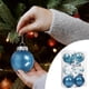thumbnail image 1 of 8CM 6PC Christmas Decorations Tree Ball Bauble Hanging Home Party Ornament Decor, 1 of 3