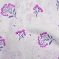 thumbnail image 1 of oneOone Cotton Poplin Purple Fabric Floral Floral With Texture Sewing Material Print Fabric By The Yard 56 Inch Wide, 1 of 4