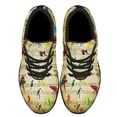 thumbnail image 2 of Parrots Tropical Stave Shoes Sneakers for Women Men Black Size 7.5, 2 of 7