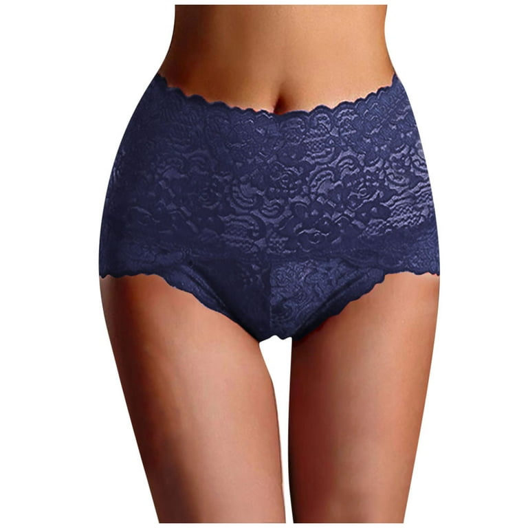 Women Lace High Waist Seamless Underwear Panties Knickers