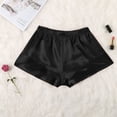 thumbnail image 4 of WCJM Black Women's Fashion Casual Pajama Shorts Comfortable Lingerie Pajama Pants, 4 of 8