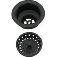 thumbnail image 3 of Westbrass 10" Classic 1-Lever Cold Water Dispenser Faucet Kit with Filter System, Kitchen Sink Strainer & Disposal Trim Set, Matte Black, 3 of 17