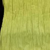 Green Heat Treated Cut Edge Pleated Tulle Craft Ribbon 12" x 2.7 yards