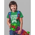 thumbnail image 2 of Unisex Gamer Kids Shirt - Unique Gift for Gaming Enthusiasts - Video Game, S, Green, 2 of 7