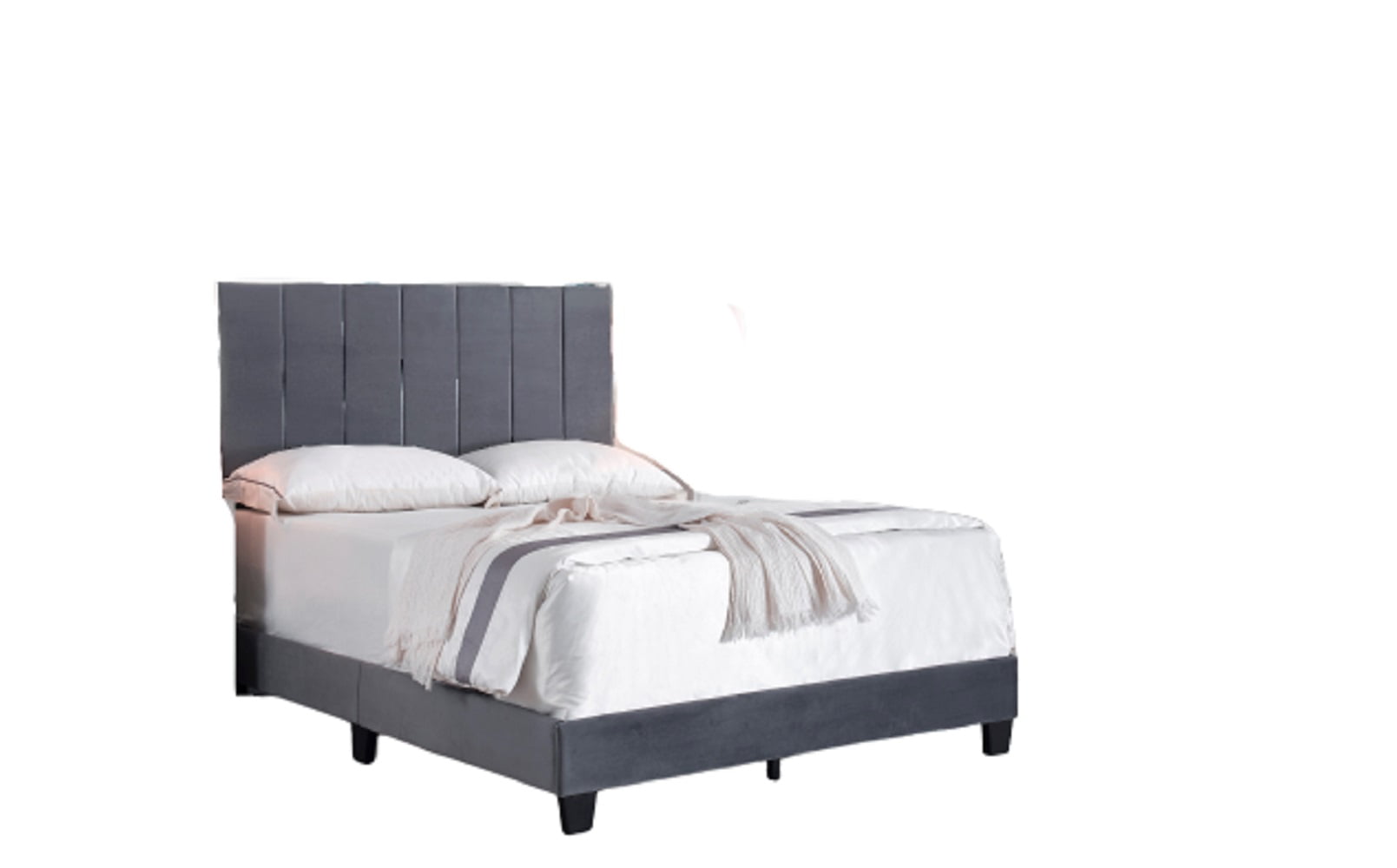 Uspridefurniture Aayush Upholstered Standard Velvet Full Size Bed