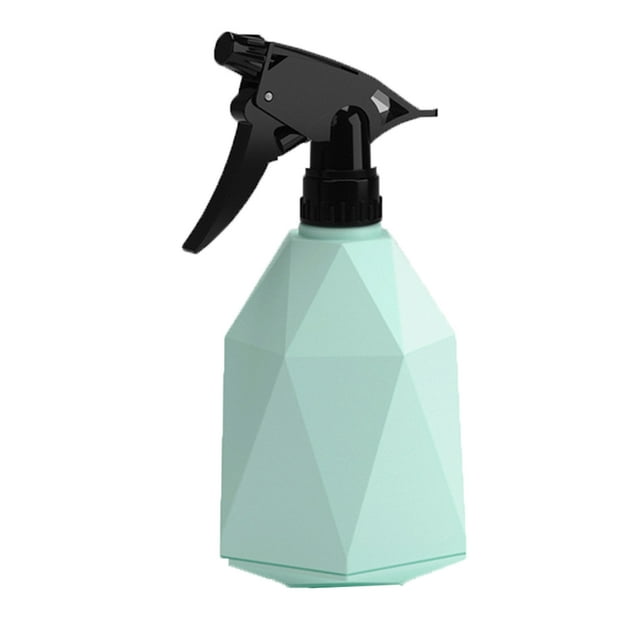 Advancent Botella pulverizadora vacía geométrica de 600ml, botella pulverizadora con disparador de plantas de plástico, regadera, hervidor de Jardín y Patio fruta verde