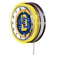 thumbnail image 2 of South Dakota State University 19" Double Neon Wall Clock, 2 of 5