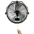 thumbnail image 2 of VEVOR 18-inch Wall Mount Fan, 2-Pack, Waterproof, 3-Speed, High Velocity, Up to 4000 CFM - Ideal for Indoor, Commercial, Residential Use in Warehouses, Greenhouses, Workshops, Basements, Garages, 2 of 12