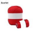 thumbnail image 1 of Knitting Yarn Blended Knitting Rope Thick Macrame Cord yarn DIY making for Crochet Handcraft DIY Making String, Red, 1 of 7