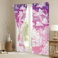 thumbnail image 3 of Manfei Beauty Cat Black Out Curtains,Pink Kitten Curtains Pack of 2 (42x63 Each),Cartoon Loves Rainbow Bedroom Curtains For Girl,Super Cozy Room Decor, 3 of 6